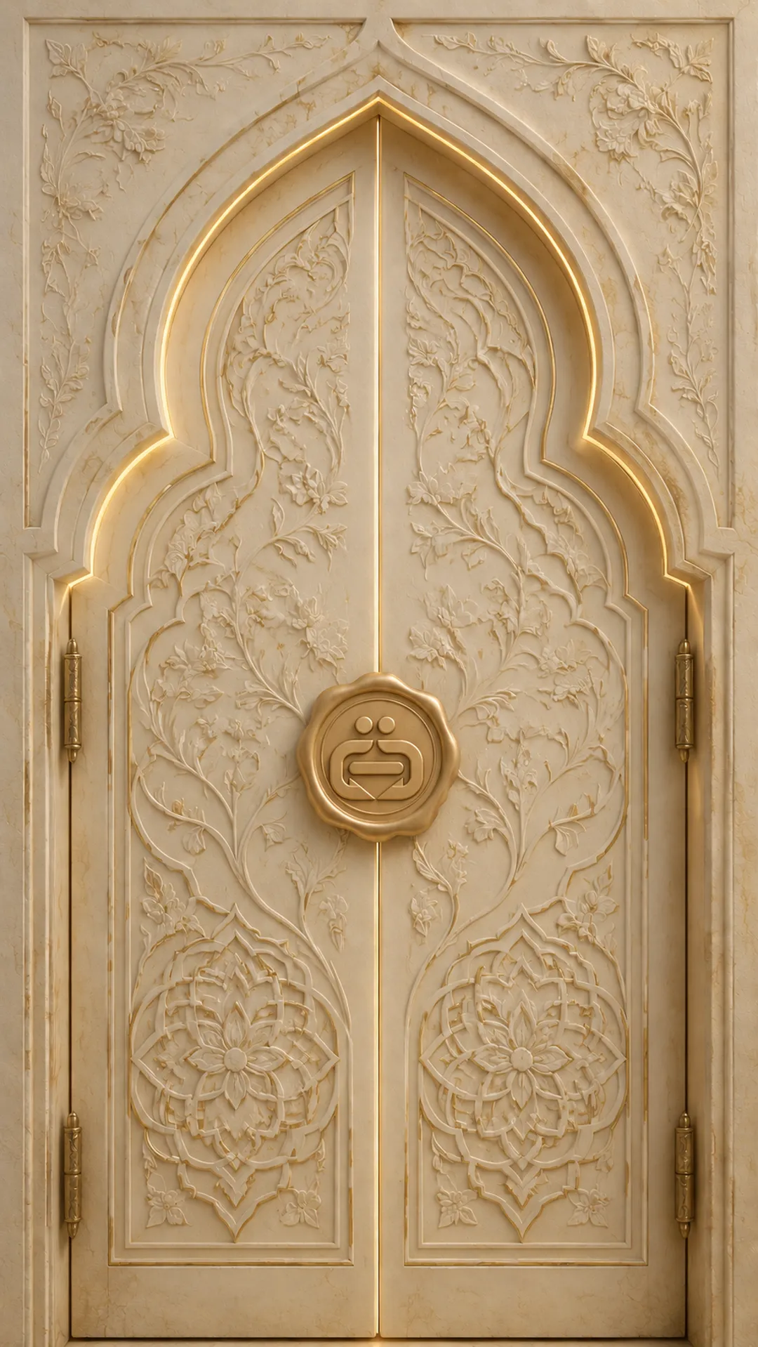 قالب دعوة بوابة القصر العاجي